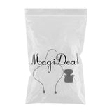 Maxbell Silicone Protective Cover Case with Metal Keychain for Apple AirPods Black