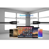 Maxbell USB Type C Data Sync Fast Charging Cable for Android black