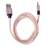 Maxbell USB Type C Data Sync Fast Charging Cable for Android pink