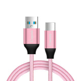 Maxbell USB Type C Data Sync Fast Charging Cable for Android pink