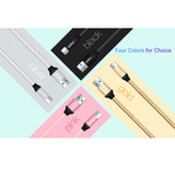Maxbell USB Type C Data Sync Fast Charging Cable for Android pink