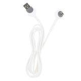 Maxbell Mobile Phone USB Cable Holder Elbow Charging Cable for Android Phones white
