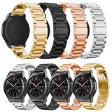 Maxbell 20mm Stainless Steel Alternate Watch Band Strap for Smart Watch Rose gold