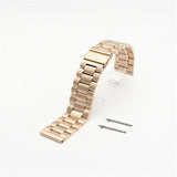 Maxbell 20mm Stainless Steel Alternate Watch Band Strap for Smart Watch Rose gold