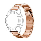 Maxbell 20mm Stainless Steel Alternate Watch Band Strap for Smart Watch Rose gold
