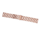 Maxbell 20mm Stainless Steel Alternate Watch Band Strap for Smart Watch Rose gold
