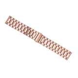 Maxbell 20mm Stainless Steel Alternate Watch Band Strap for Smart Watch Rose gold