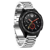 Max 20mm Stainless Steel Alternate Watch Band Strap for Smart Watch silver