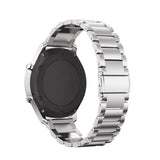 Max 20mm Stainless Steel Alternate Watch Band Strap for Smart Watch silver