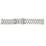 Max 20mm Stainless Steel Alternate Watch Band Strap for Smart Watch silver