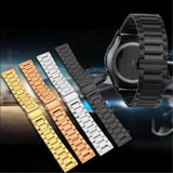 Max 20mm Stainless Steel Alternate Watch Band Strap for Smart Watch silver