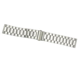 Max 20mm Stainless Steel Alternate Watch Band Strap for Smart Watch silver