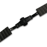 Max 16mm Stainless Steel Alternate Watch Band Strap for Huawei B3 black