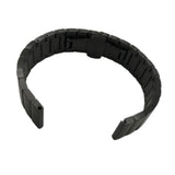 Max 16mm Stainless Steel Alternate Watch Band Strap for Huawei B3 black