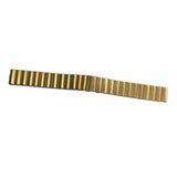 Max 16mm Stainless Steel Alternate Watch Band Strap for Huawei B3 gold