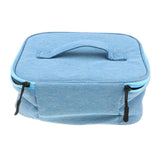 Max Portable Power Bank Case Storage USB Hard Disk Protector Pouch blue