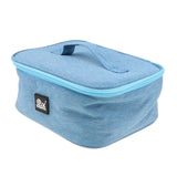 Max Portable Power Bank Case Storage USB Hard Disk Protector Pouch blue