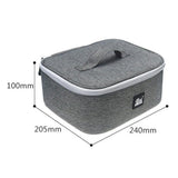 Max Portable Power Bank Case Storage USB Hard Disk Protector Pouch blue