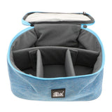 Max Portable Power Bank Case Storage USB Hard Disk Protector Pouch blue