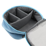 Max Portable Power Bank Case Storage USB Hard Disk Protector Pouch blue