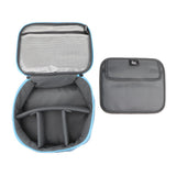 Max Portable Power Bank Case Storage USB Hard Disk Protector Pouch blue