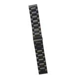 Max Sandalwood Wristband Watch Band Bracelet Strap Clasp 20mm Black