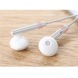 Max Universal Wire Control In-ear Headphones for Apple Huawei Xiaomi  silver