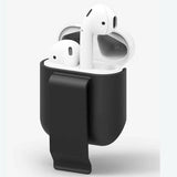 Maxbell Belt Clip Shockproof Protective  Cover For AirPods Charging Case White