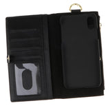 Max Maxb 2in1 Multi-Function iPhone X/7/8 Samsung S9 Protective Leather Case Wallet Black