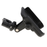 Max Motorcycle Bike Aluminum Phone Handlebar Mount Holder for Phone black