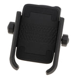 Max Motorcycle Bike Aluminum Phone Handlebar Mount Holder for Phone black