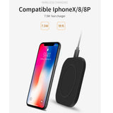 Maxbell Qi Wireless Fast Charger Charging Stand Dock Pad for Smart Phone