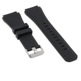 Maxbell For Samsung Gear S3 Frontier Silicone Watch band Strap black