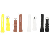 Maxbell For Samsung Gear S3 Frontier Silicone Watch band Strap black