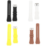 Maxbell For Samsung Gear S3 Frontier Silicone Watch band Strap black
