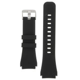 Maxbell For Samsung Gear S3 Frontier Silicone Watch band Strap black