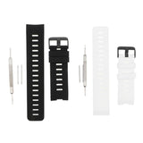 Maxbell Alternate Silicone Watch Strap Watch Band for Suunto Watches black