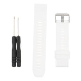 Maxbell For Garmin Fenix 5 plus Replacement Wrist Band Watch Band Strap white