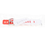 Maxbell 22mm Alternate Silicone Watch Strap Watch Band for AMAZFIT White and Red