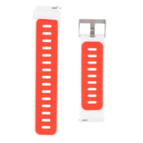 Maxbell 22mm Alternate Silicone Watch Strap Watch Band for AMAZFIT White and Red
