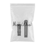 Maxbell 22mm Alternate Silicone Watch Strap Watch Band for AMAZFIT Black and Blue