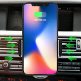 Max Wired Charger Car Mount Holder For iPhone X 8 Samsung Note 8 S8 S9