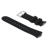 Max Silicone Wrist Strap Band +Protector Case Cover for ASUS ZenWatch 3  black