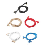 Max Micro USB Cable Charging Bent Charge Data Mobile Phone Cable white