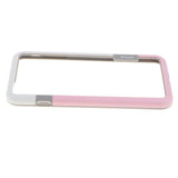Max Soft Silicone Anti-drop Protection Case For iphone 7P/8P pink and white