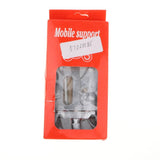 Max Aluminum Alloy Bicycle Handle Phone Mount Handlebar Holder Extender silver