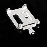 Max Aluminum Alloy Bicycle Handle Phone Mount Handlebar Holder Extender silver