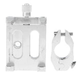 Max Aluminum Alloy Bicycle Handle Phone Mount Handlebar Holder Extender silver