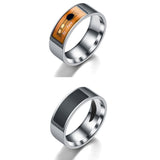 Max NFC Multifunctional Intelligent Ring Smart Finger Digital Ring US9 black
