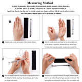 Max NFC Multifunctional Intelligent Ring Smart Finger Digital Ring US9 black